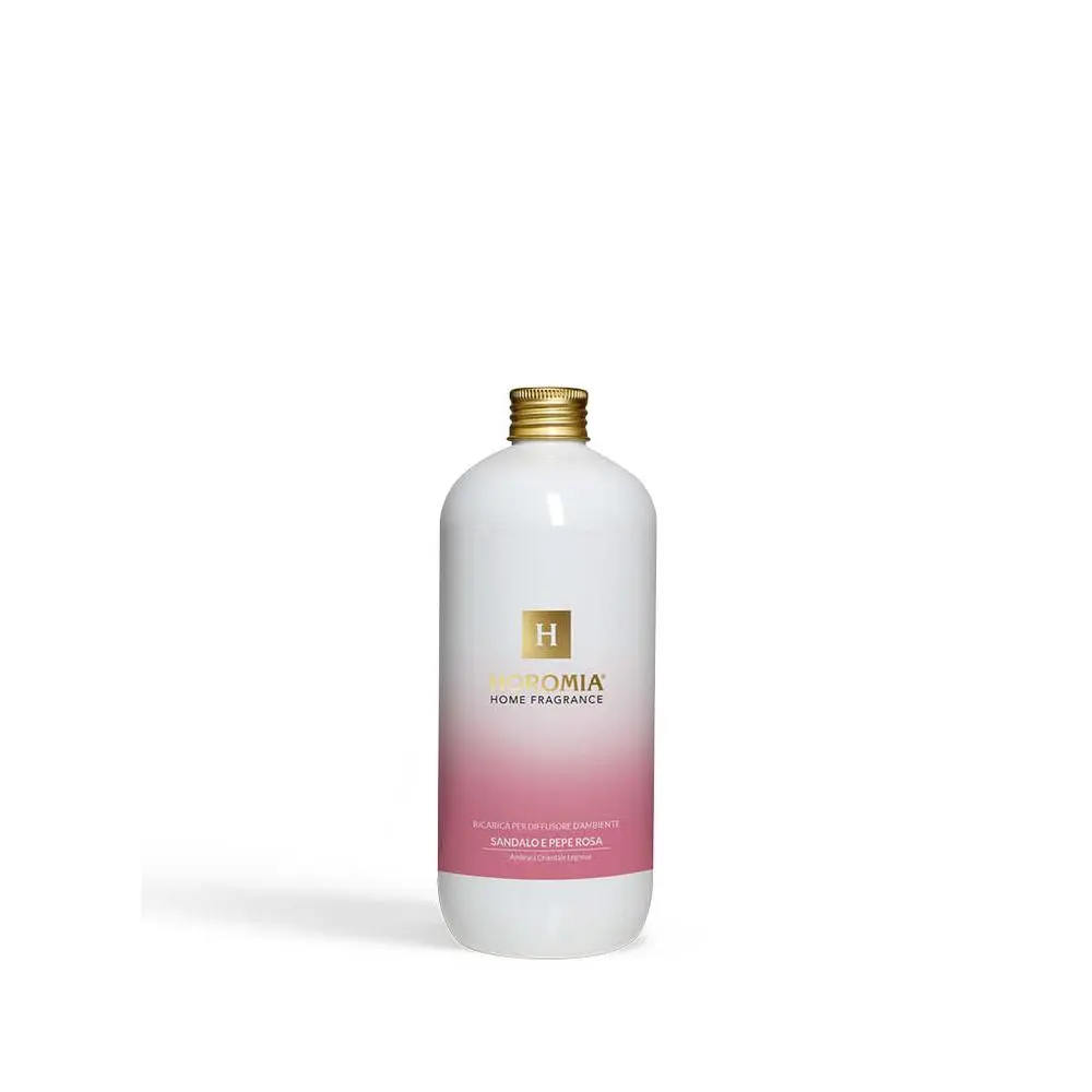 Náplň do difuzéru Horomia, Sandalo e pepe rosa 500 ml