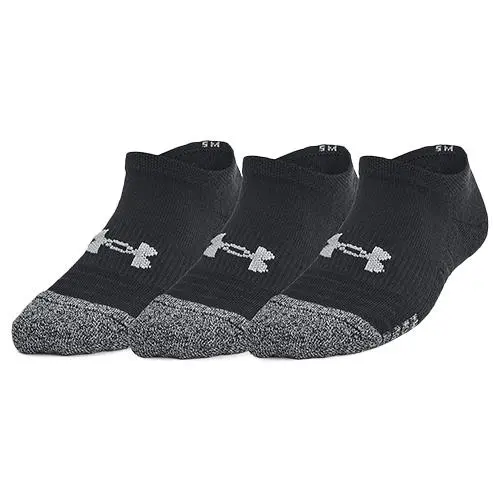 Under Armour UA Heatgear No Show Yth (3 páry) černá