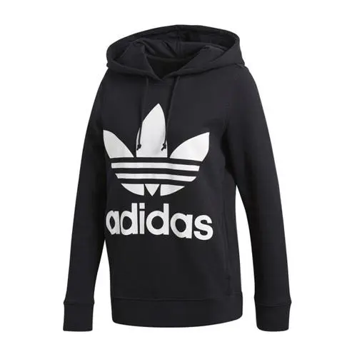 adidas originals Trefoil Hoodie černá