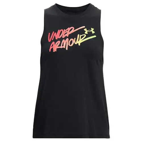 Under Armour Live 80s Graphic Muscle černé
