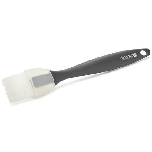 Kuchyňské potřeby de Buyer, 4807.25N, mašlovačka, štětiny ze silikonu, pružná, 25 cm