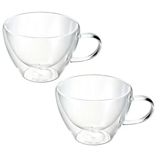 Bredemeijer dvoustěnná sklenice cappucino 2 x 385 ml