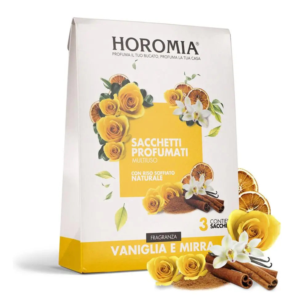 Horomia Vonné sáčky Vaniglia e Mirra 3 ks