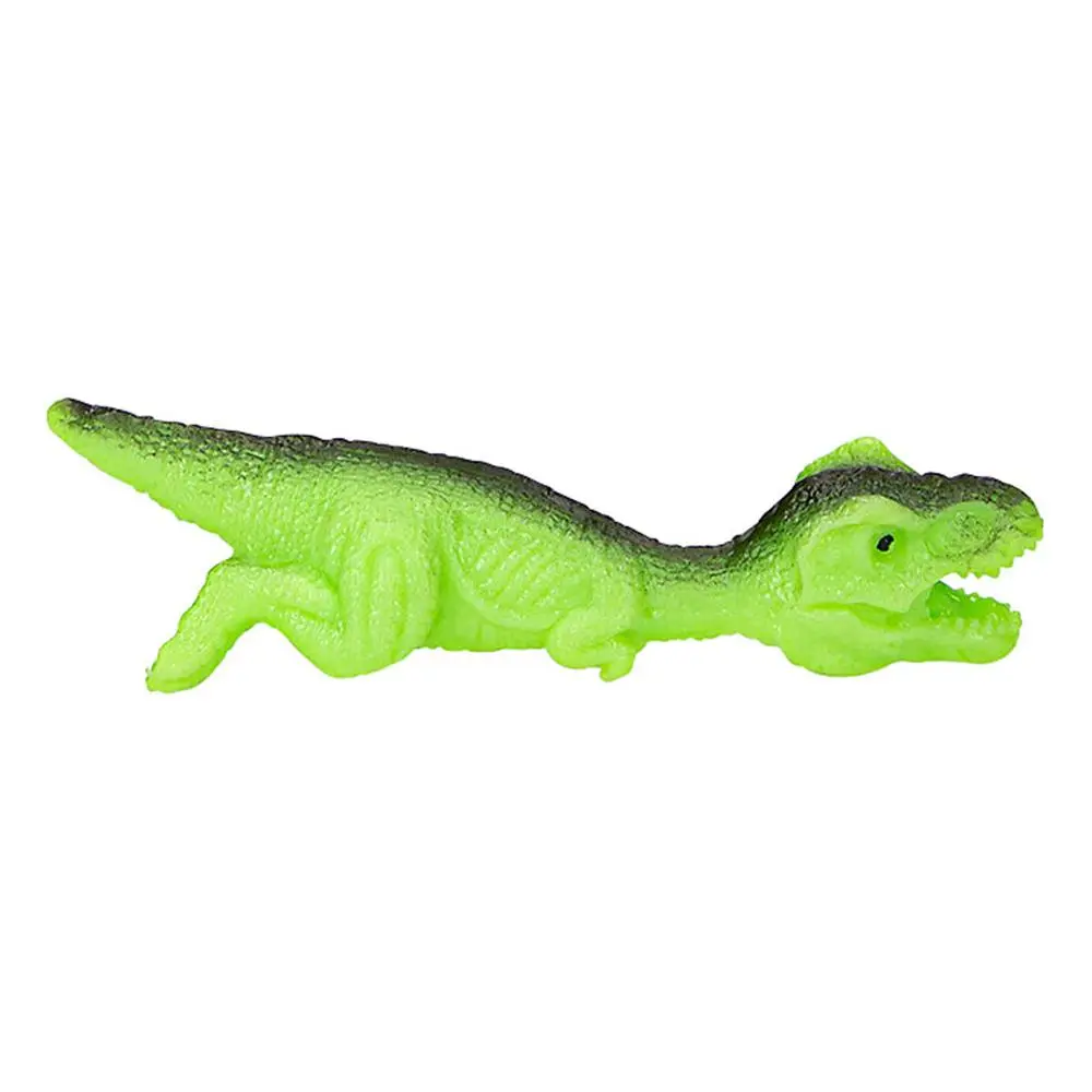 Dino World Vystřelovací svítící dinosaurus oranžový Pterodaktyl