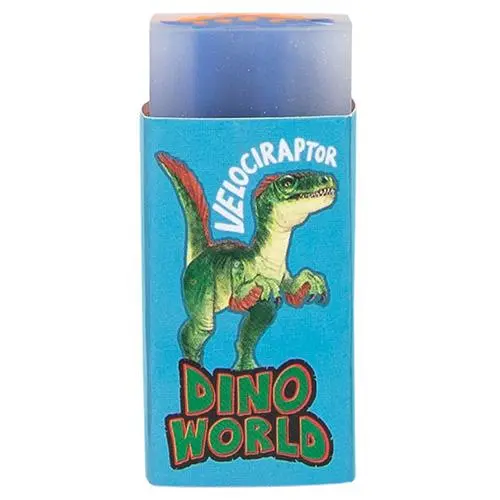 Gumovací pryž Dino World Velocirapror