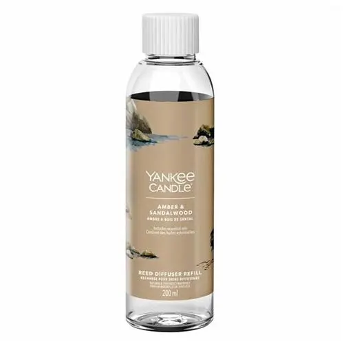 YANKEE CANDLE SIGNATURE AMBER & SANDALWOOD REED NÁPLŇ
