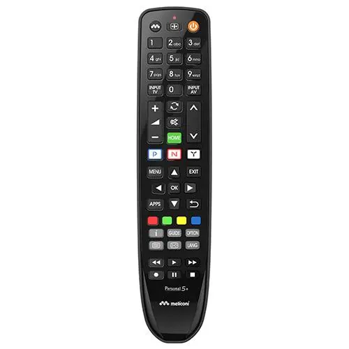 Dálkový ovladač Meliconi 806076 Gumbody Personal 5+ Panasonic