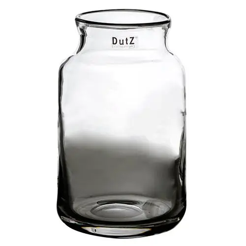 Skleněná váza DutZ Vase Nova C, výška 30 cm, průměr 19 cm, barva čirá