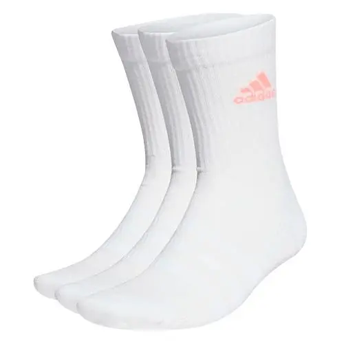 Adidas CUSH CRW 3PP vysoké CUSH CRW od značky Adidas bílé provedení 3 páry