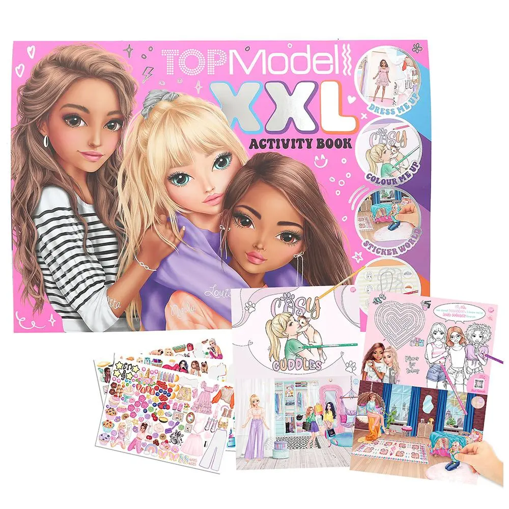 Kreativní kniha XXL Top Model