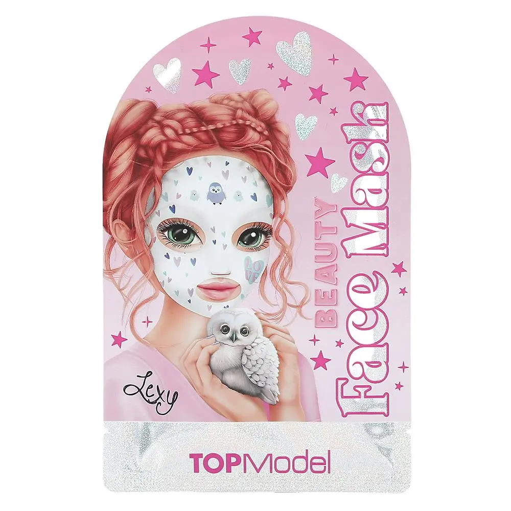 Hydratační pleťová maska s designem Top Model Beauty&Me Lexy