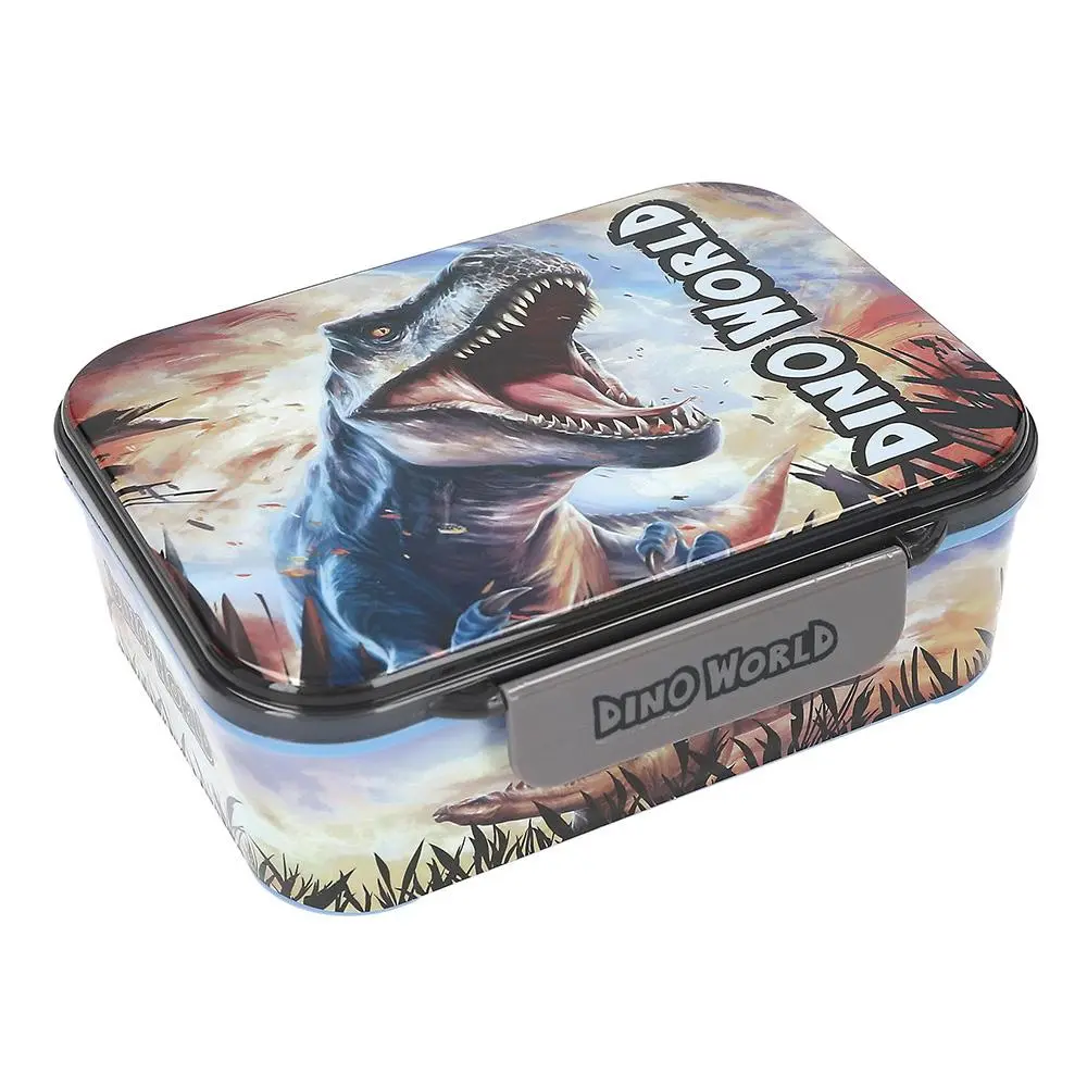 Svačinový box s přihrádkami Dino World T-Rex