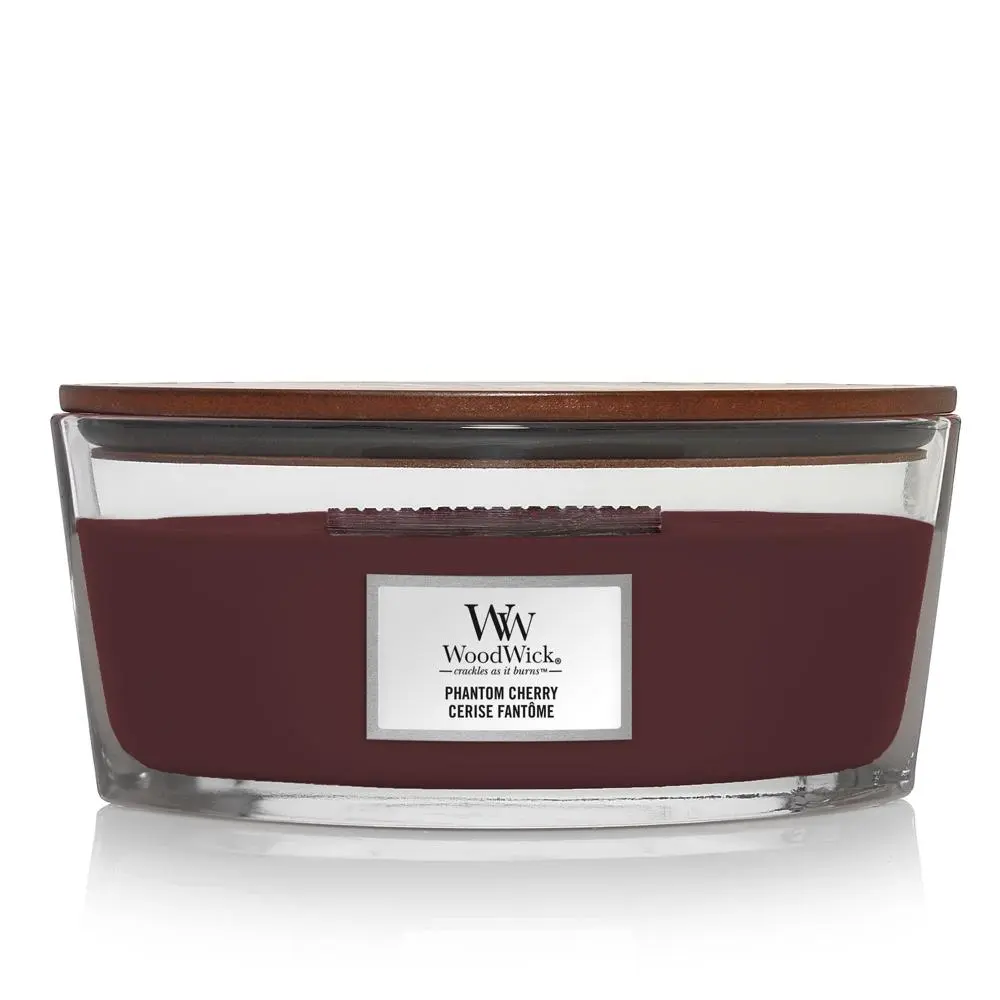 WoodWick Phantom Cherry svíčka loď