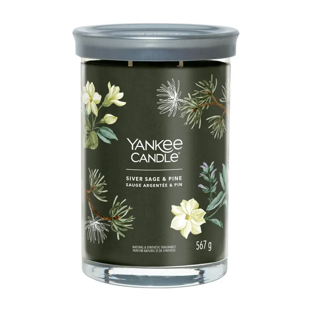 Yankee Candle Signature tumbler Silver Sage & Pine 567 g
