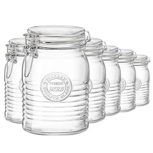 Bormioli Rocco Dóza Officina 1825 Herm Jar 6 ks x 75 cl