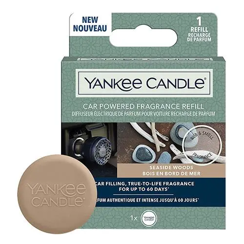 Yankee Candle Seaside Woods vonný difuzér do zapalovače auta - náhradní náplň
