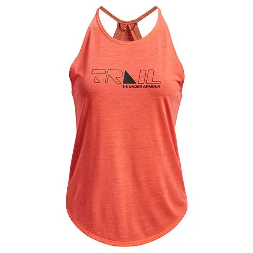 Under Armour Oranžové UA Run Trail Tank