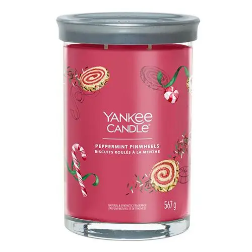 Yankee Candle Signature PEPPERMINT PINWHEELS Tumbler 567 g