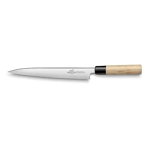 Nůž Lion Sabatier International, 974584 Yanagiba, japonský nůž, rukojeť zebrano