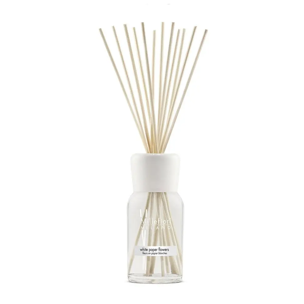 Millefiori Milano White Paper Flowers aroma difuzér s náplní 500 ml