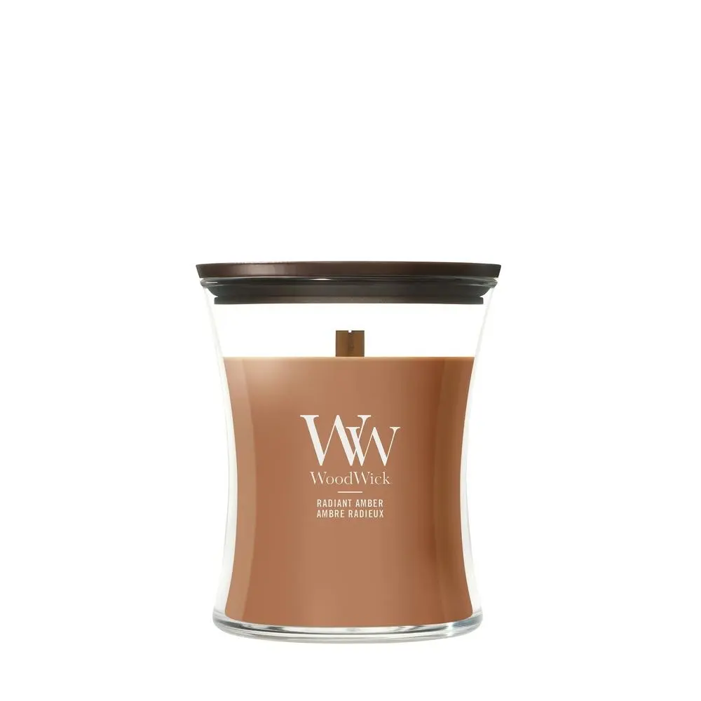 WoodWick Vonná svíčka váza střední Radiant Amber 275 g