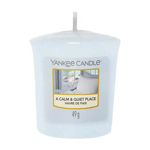VONNÁ SVÍČKA YANKEE CANDLE A CALM & QUIET PLACE  VOTIVNÍ SVÍČKA