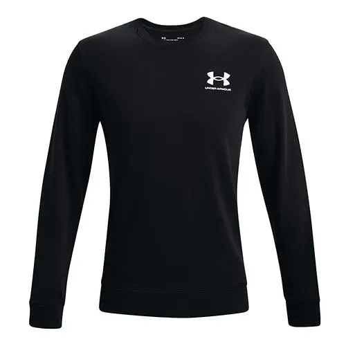 Under Armour Rival Terry LC Crew Black