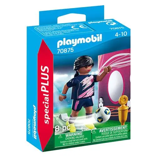 Playmobil 70875 Fotbalistka s brankou