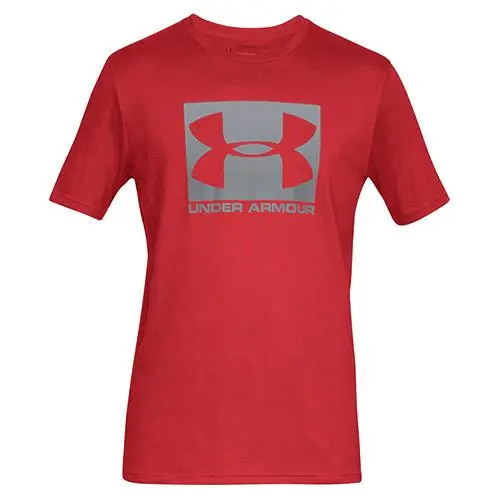 Under Armour pánské tričko Boxed Červené