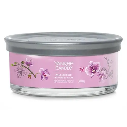 YANKEE CANDLE Wild Orchid svíčka 340g / 5 knotů (Signature tumbler střední )