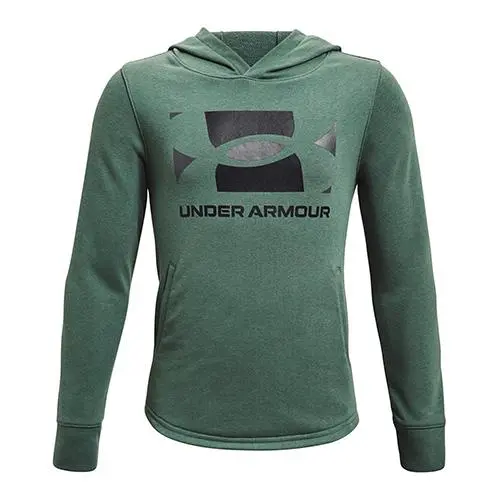 Under Armour Rival Terry Zelená