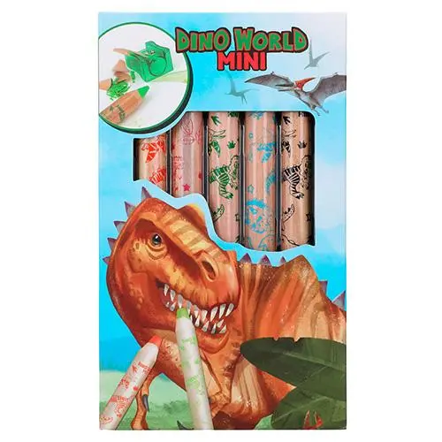 Sada pastelek s ořezávátkem Dino World Mini