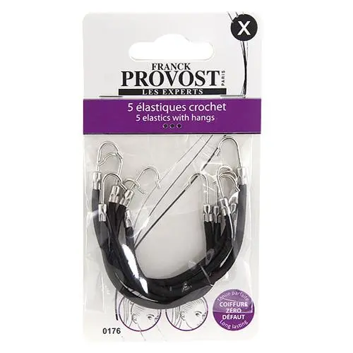Spona Franck Provost hnědé 5ks