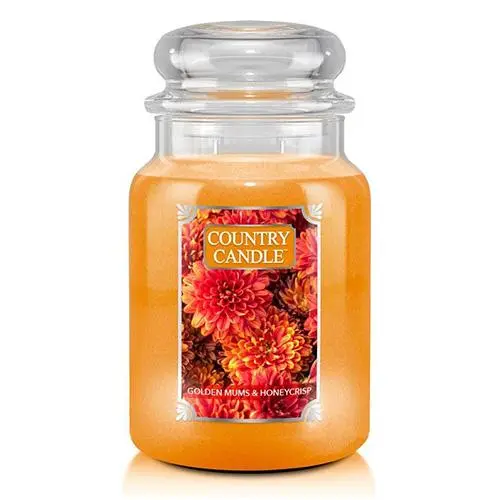 Country Candle Chryzantéma a medové jablko 680 g