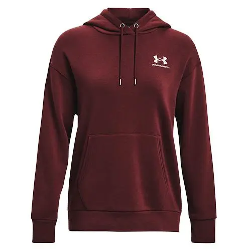 Under Armour Essential Fleece Hoodie Červená