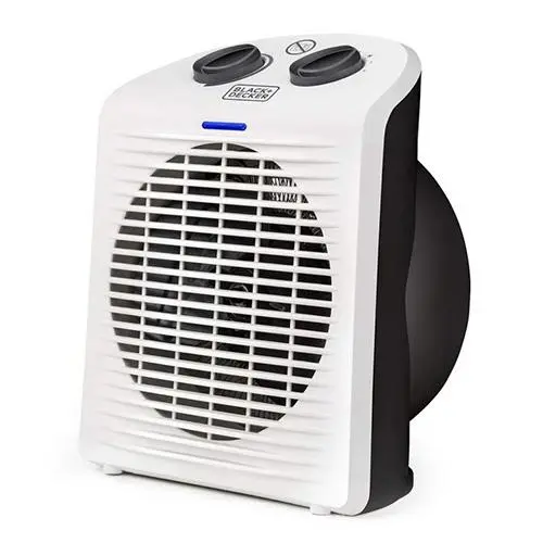 Topný ventilátor Black+Decker BXSH2000E bílý