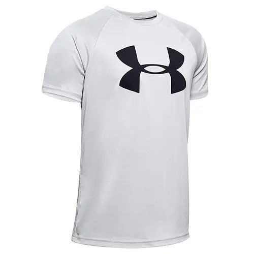 Under Armour Tech Big Logo SS šedé