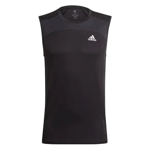 adidas Heat Rdy pánské sportovní triko Heat Rdy bez rukávů s technologií Heat.Rd černé