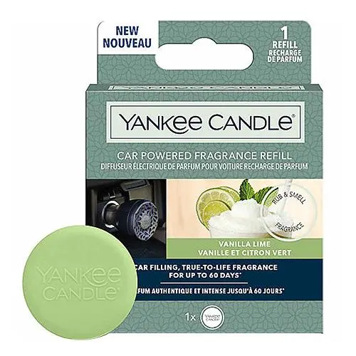 YANKEE CANDLE Vanilla Lime Car Powered difuzér náplň 1 ks