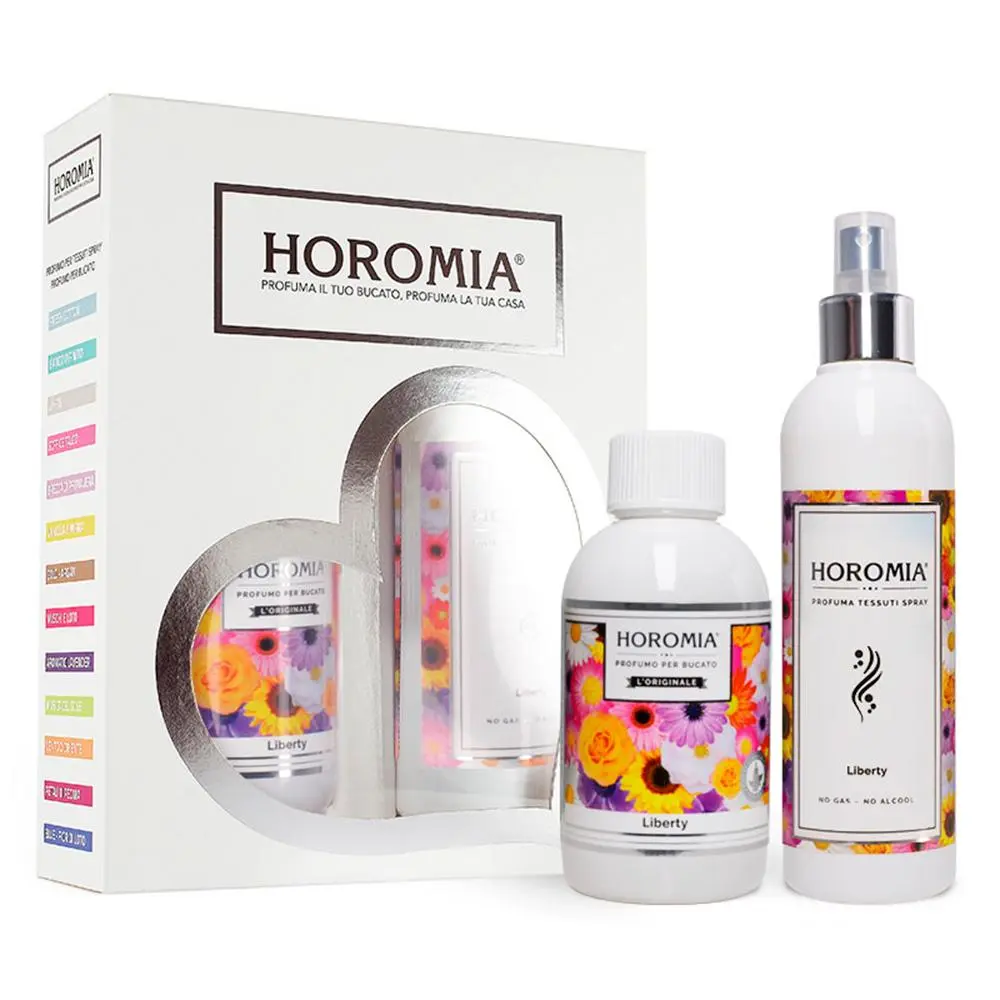 Horomia Kazeta Horotwins Aromatic Liberty Vůně svobody parfém na prádlo + sprej 2 x 250 ml