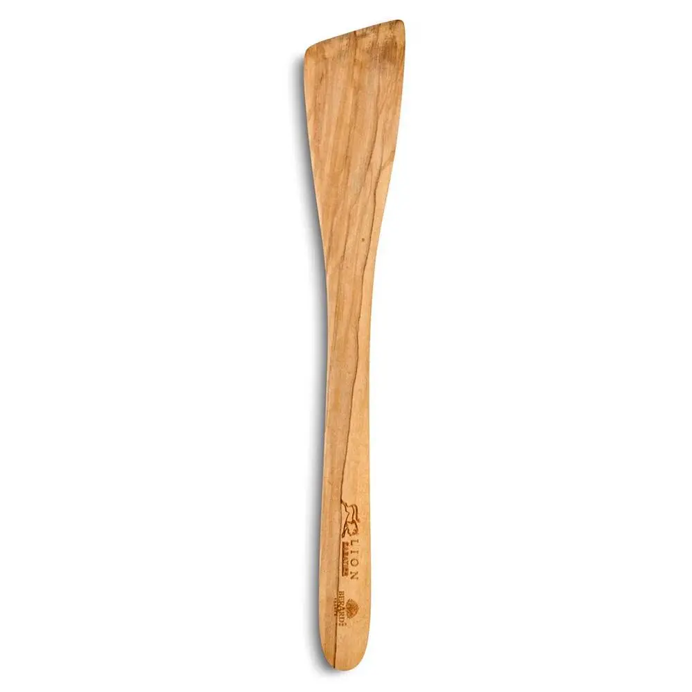 Obracečka 30 cm, šikmá, hnědá, olivové dřevo, Lion Sabatier