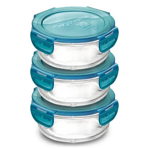 Bormioli Rocco Sada dóz Frigoverre Evolution D.14 389111GSG021990 3x510 ml sklo 14 cm