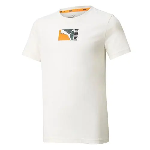 Puma Casual Logo Tee Jr