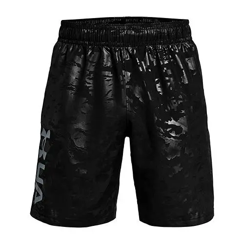 Under Armour UA Woven Emboss shorts -BLK 1361432-001