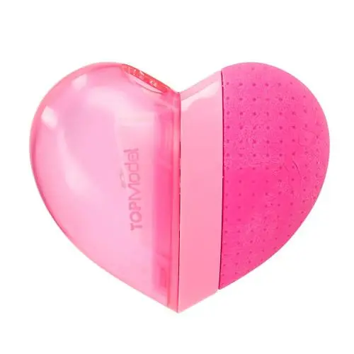 Guma ve tvaru srdce a ořezávátko Top Model Best Friend, dark pink