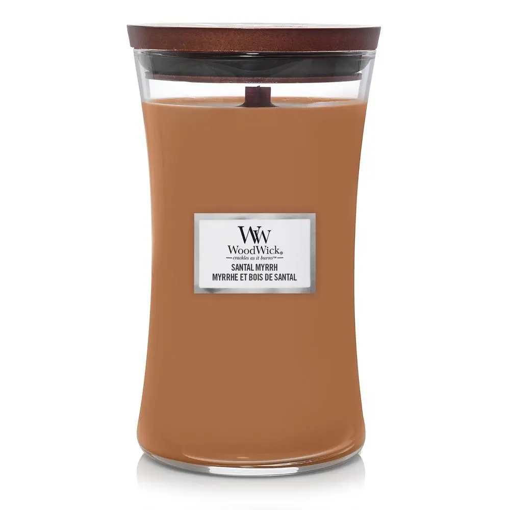 WoodWick Vonná svíčka váza velká Santal Myrrh 609,5 g