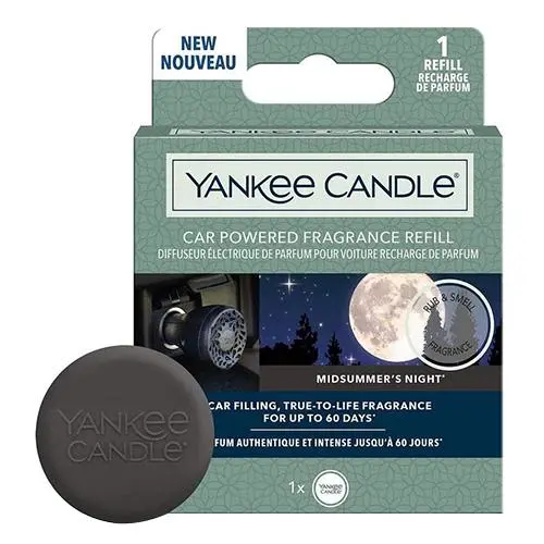 Yankee Candle Midsummer's Night vonný difuzér do zapalovače auta - náhradní náplň