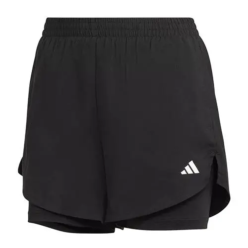 adidas Tréninkové šortky Performance hladké high waist HN1044 černá