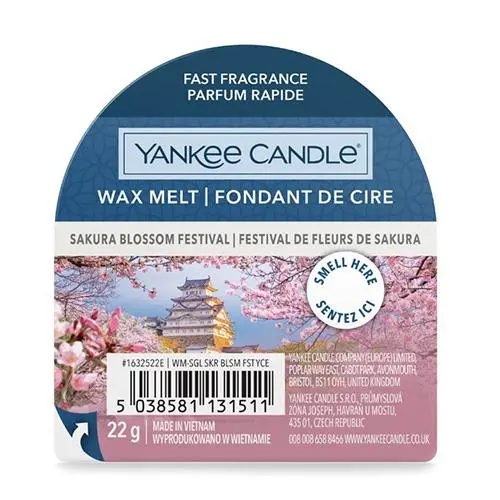 Yankee Candle Sakura Blossom Festival vonný vosk do aromalampy 22 g