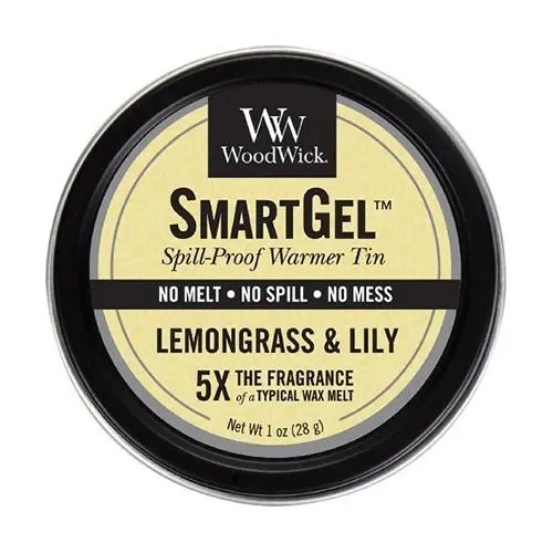 WOODWICK Vonný gel Citronová tráva a lilie 28 g